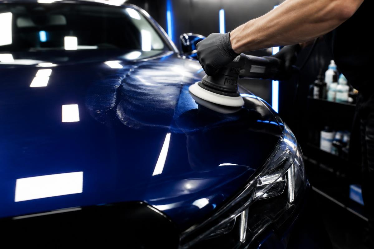 Cristalização realizado pela Speedy Estética Automotiva