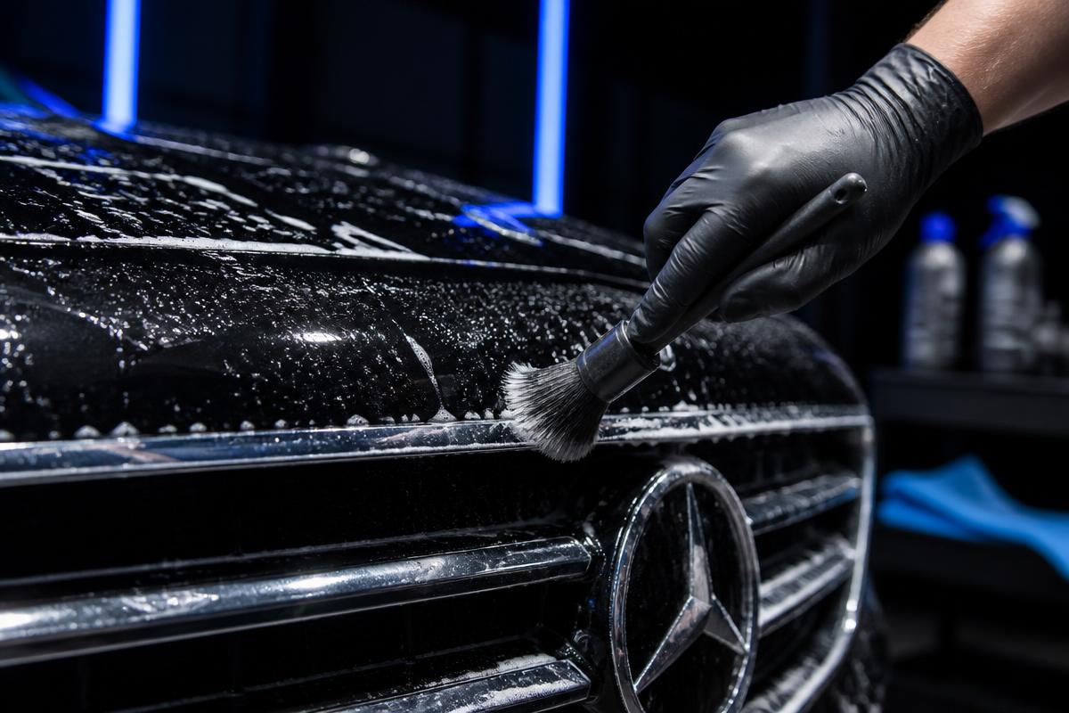 Lavagem detalhada realizado pela Speedy Estética Automotiva